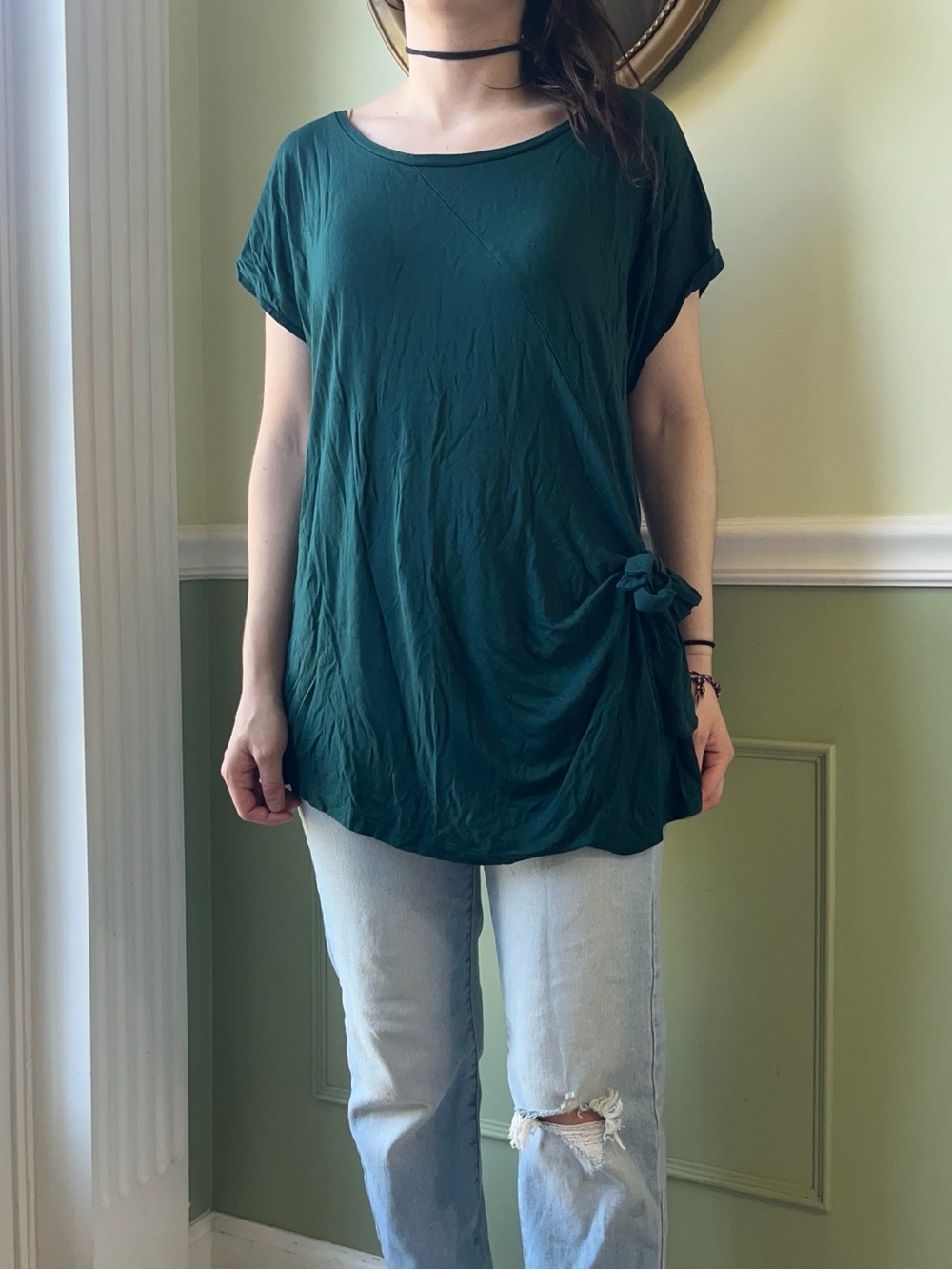 Lascana for Venus green tie top